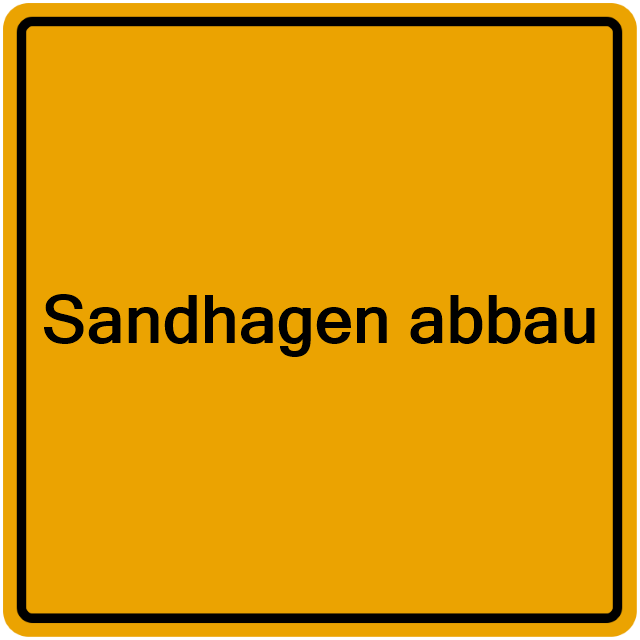 Einwohnermeldeamt24 Sandhagen abbau